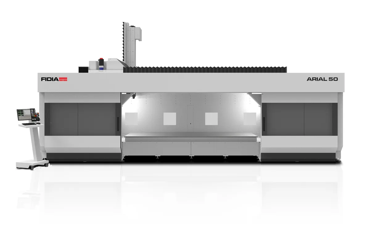 Fidia ARIAL 50 moving-beam 5-axis gantry milling centre
