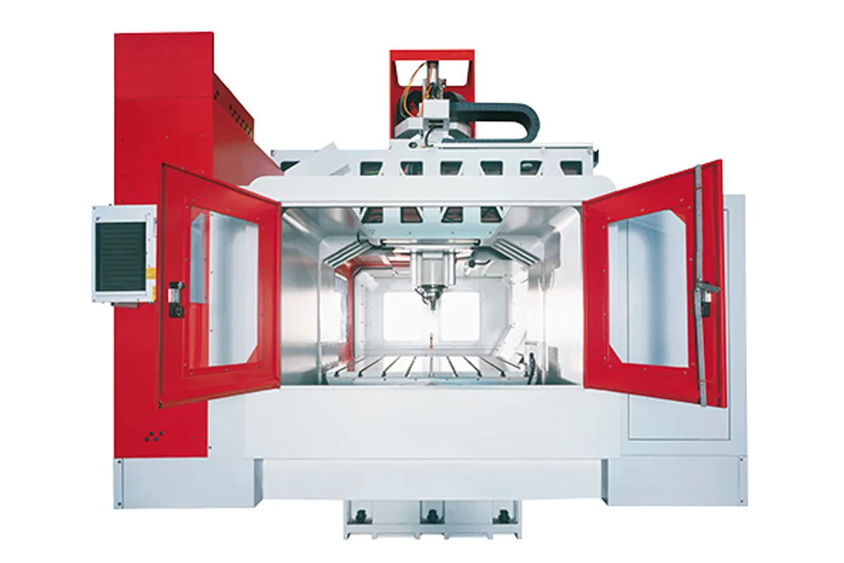 Fidia BSE 2200 bridge-type machining centre with doors open