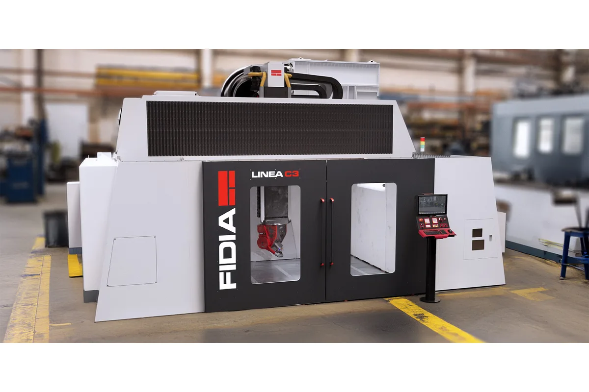 Fidia Linea C series 5-axis gantry for composites