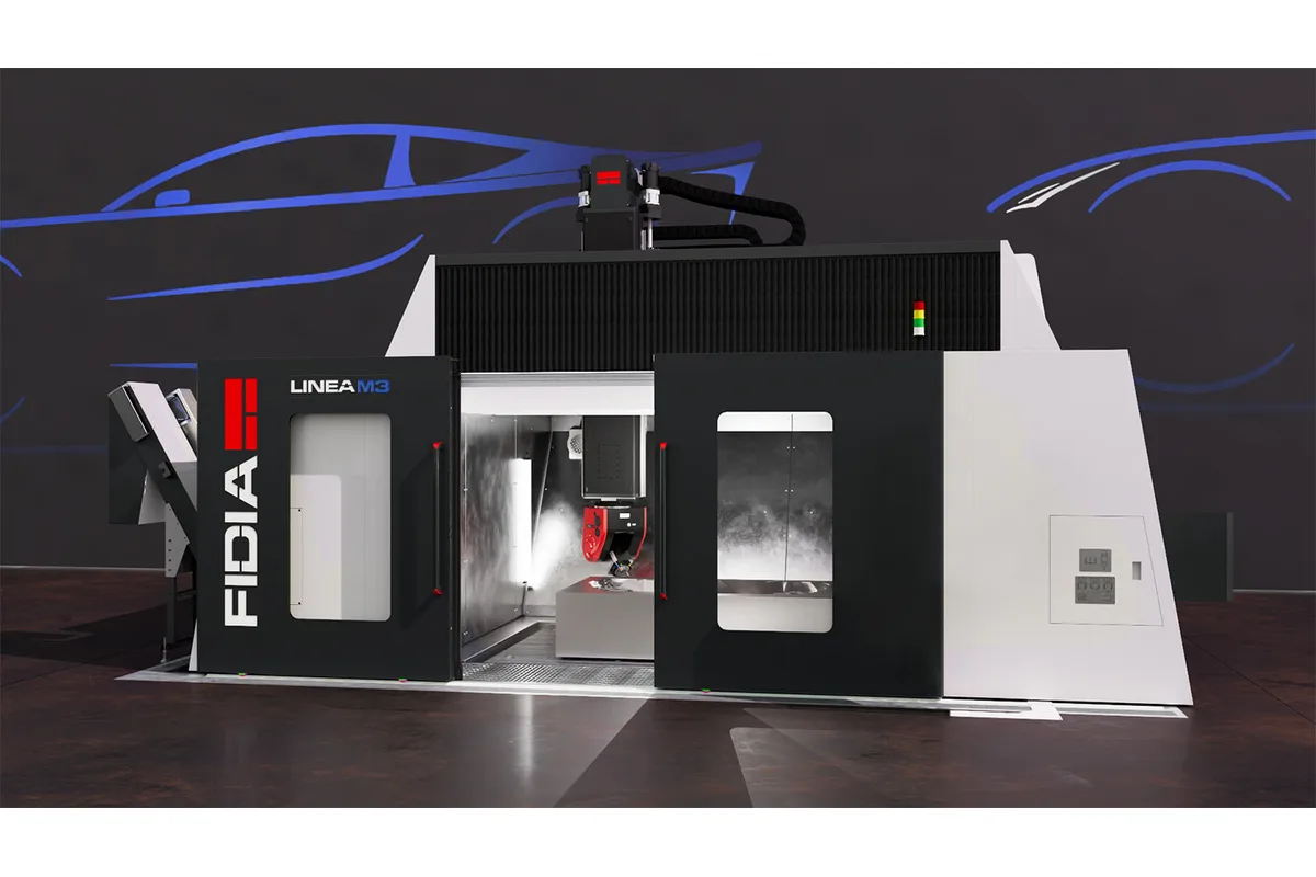 Fidia Linea M series 5-axis gantry for moulds and tooling