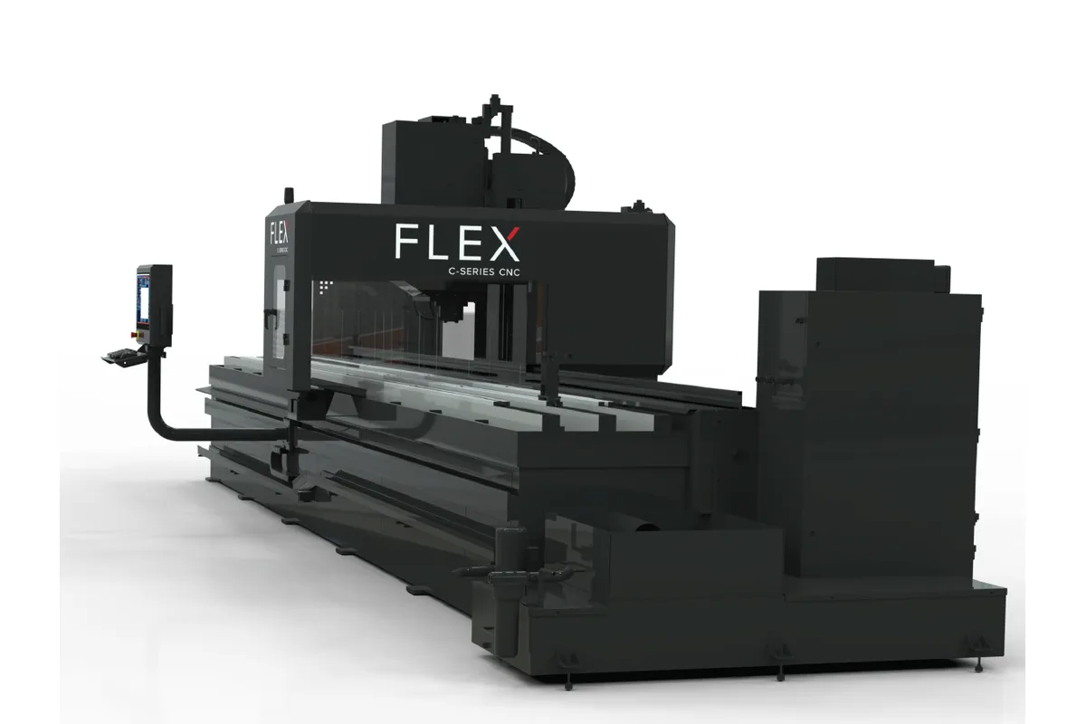Flex Machine Tools FlexCNC C-Series long-bed vertical machining center