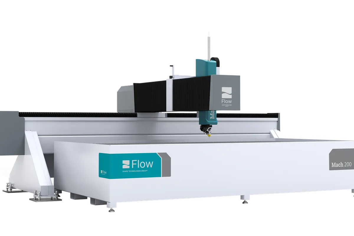 Flow Mach 200 CNC Waterjet Cutting
