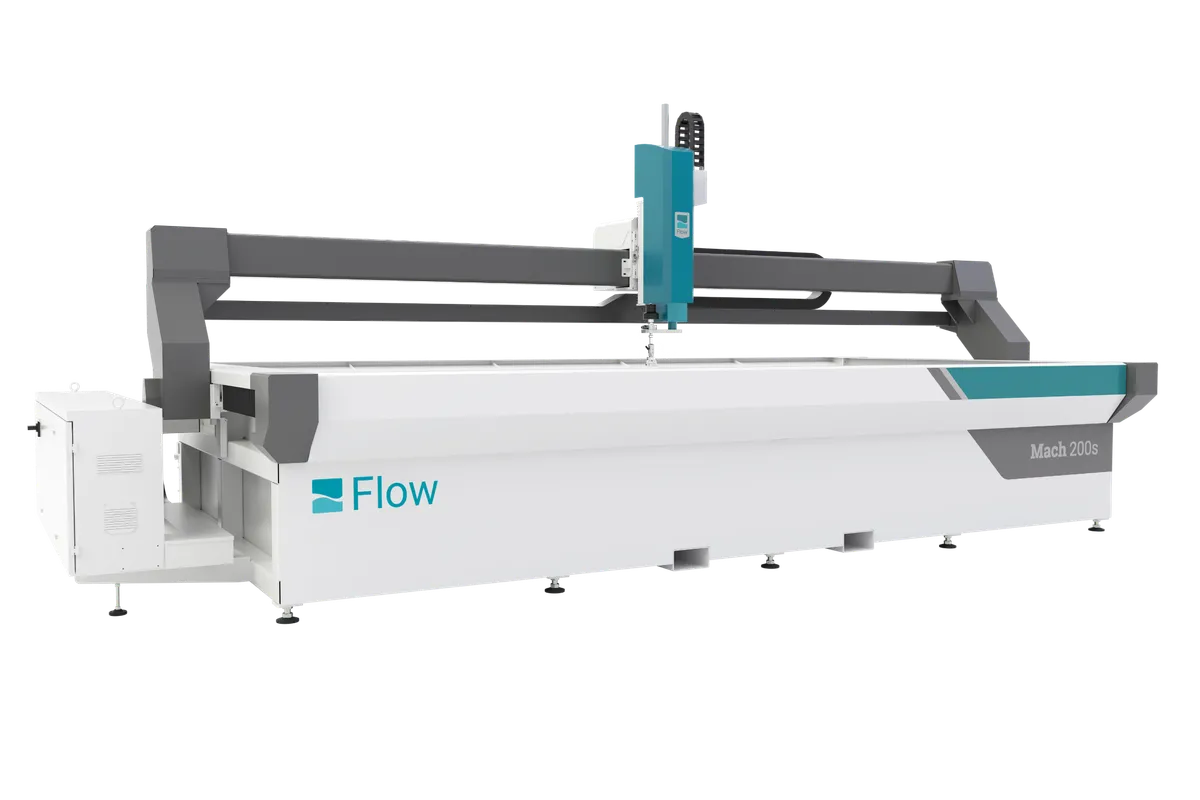 Flow Mach 200s CNC Waterjet Cutting