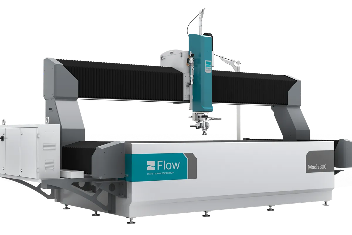 Flow Mach 300 CNC Waterjet Cutting