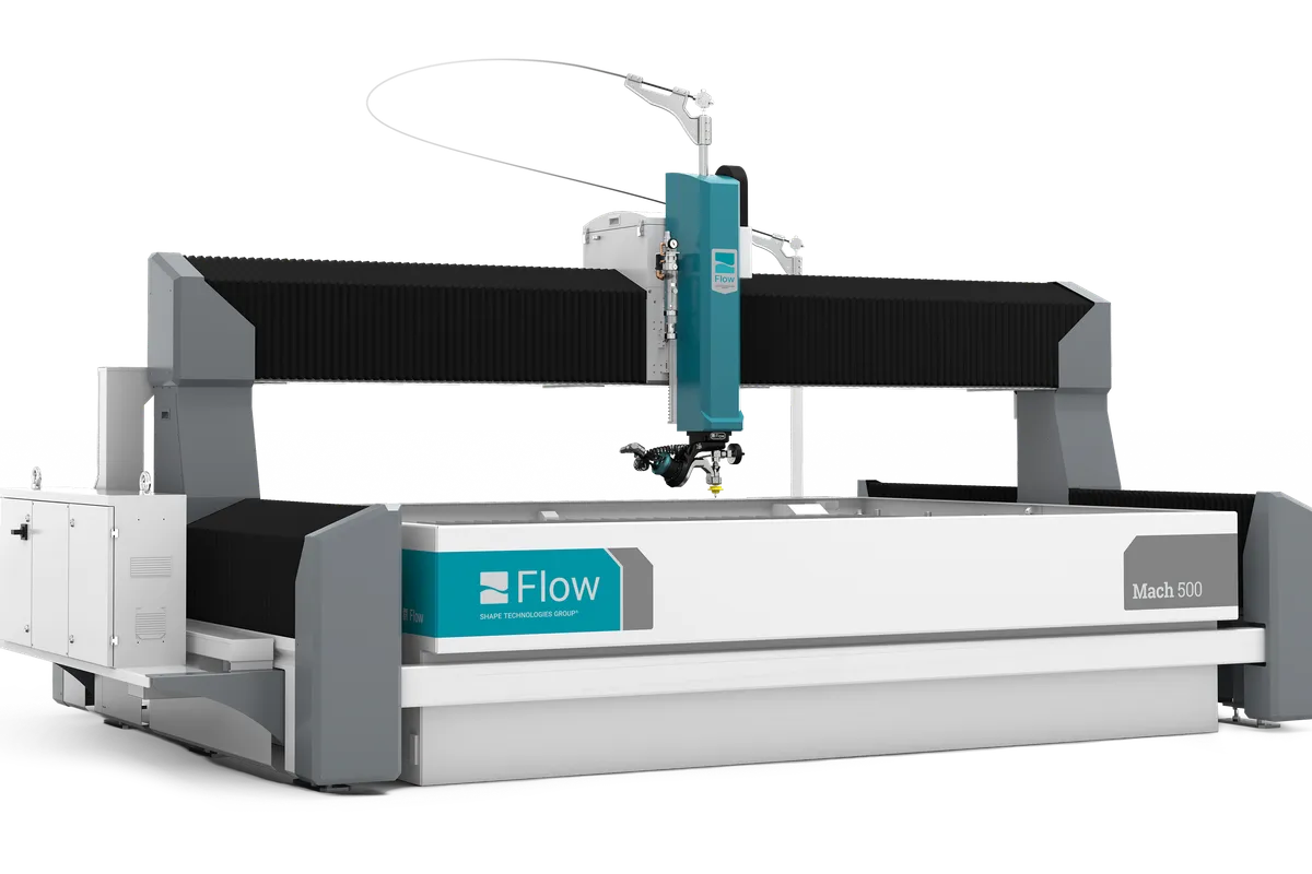 Flow Mach 500 CNC Waterjet Cutting