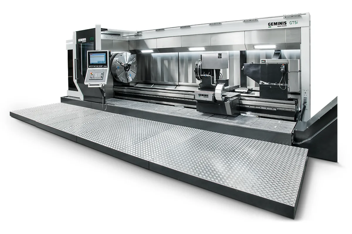 Geminis GT5i-G2 heavy horizontal lathe
