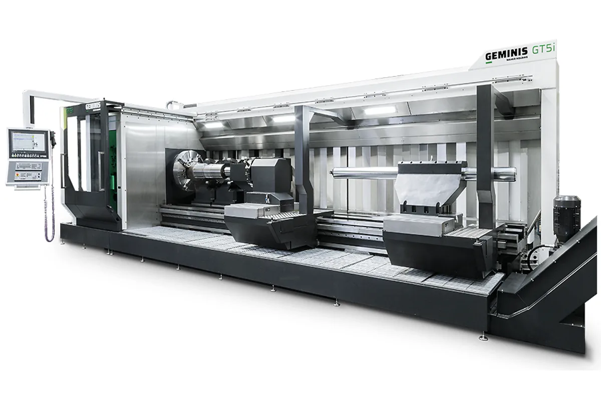 Geminis GT5i-G4 four-guide heavy horizontal lathe