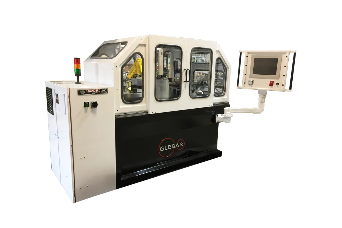 Glebar GT-610 CNC infeed/thrufeed centerless grinder