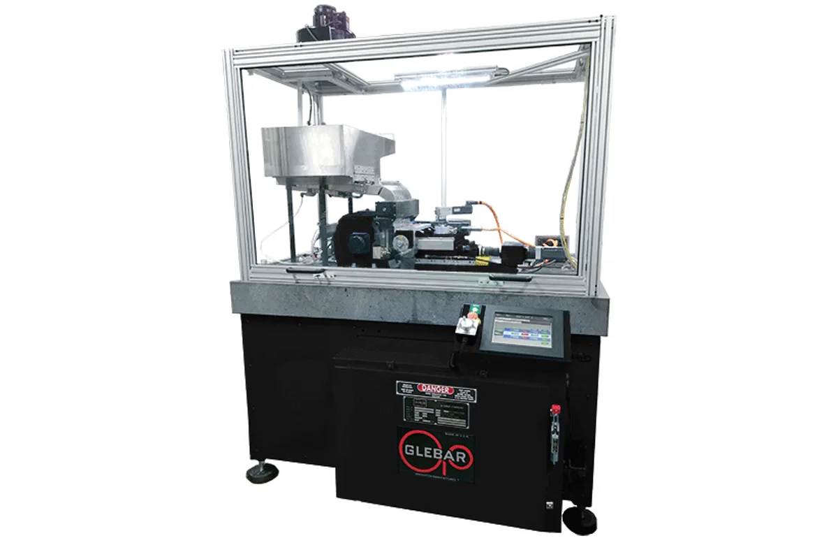 Glebar PG-912DG enclosed centerless form grinder