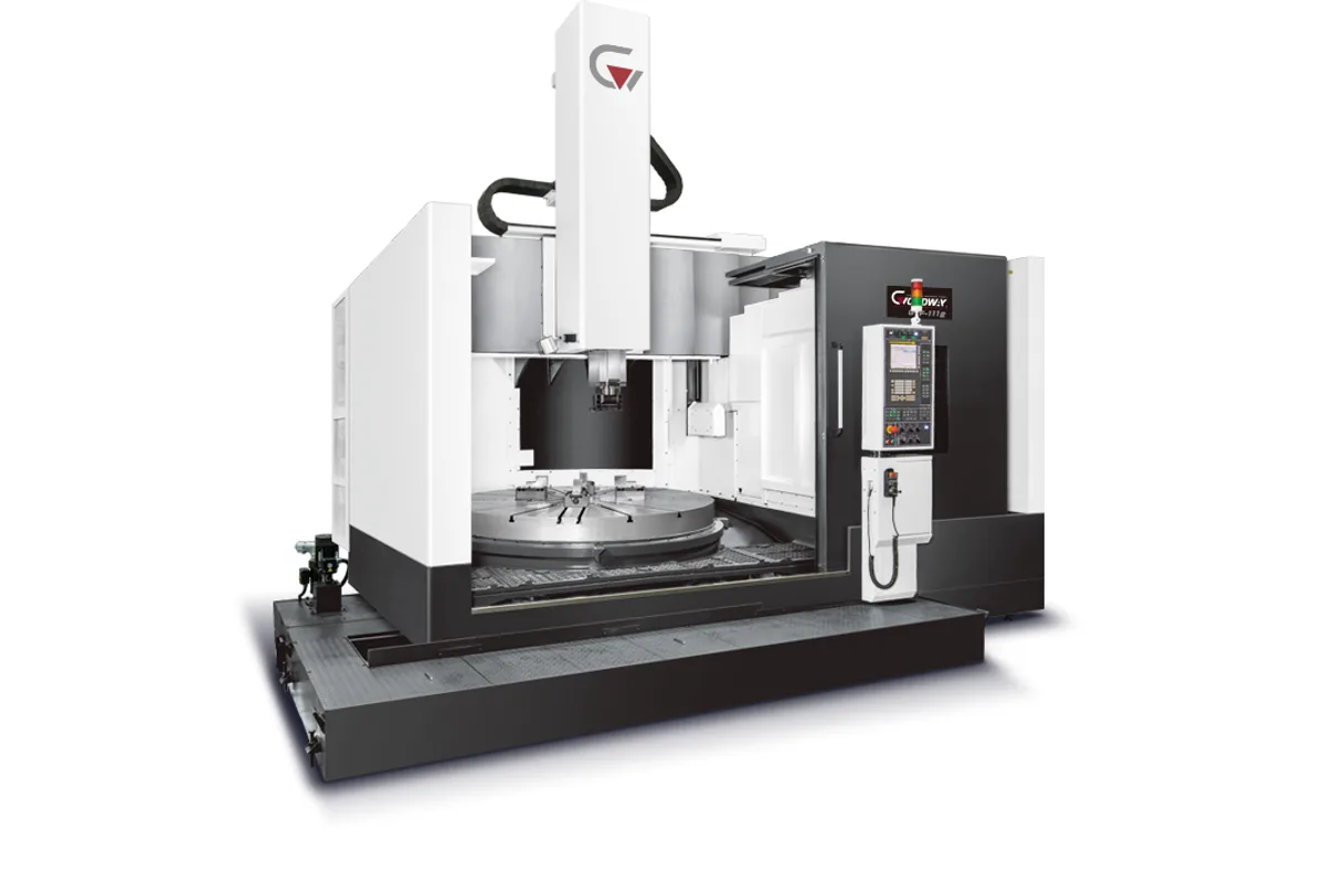 Goodway GVF series super rigid vertical turning centers (GVF-1214)