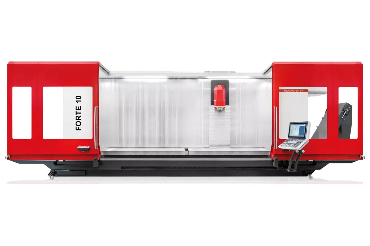 Hedelius FORTE 10-4600 3-axis travelling column machining centre