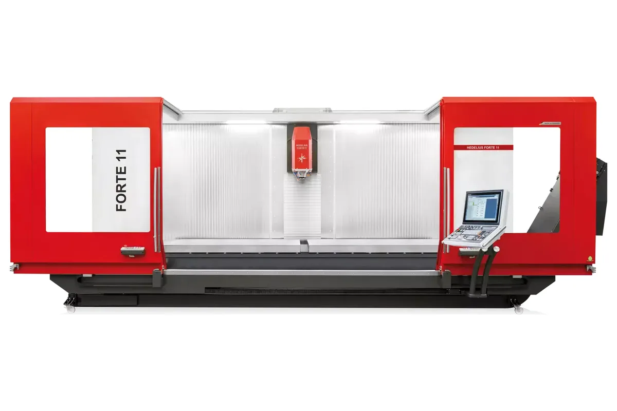 Hedelius FORTE 11-3600 3-axis travelling column machining centre