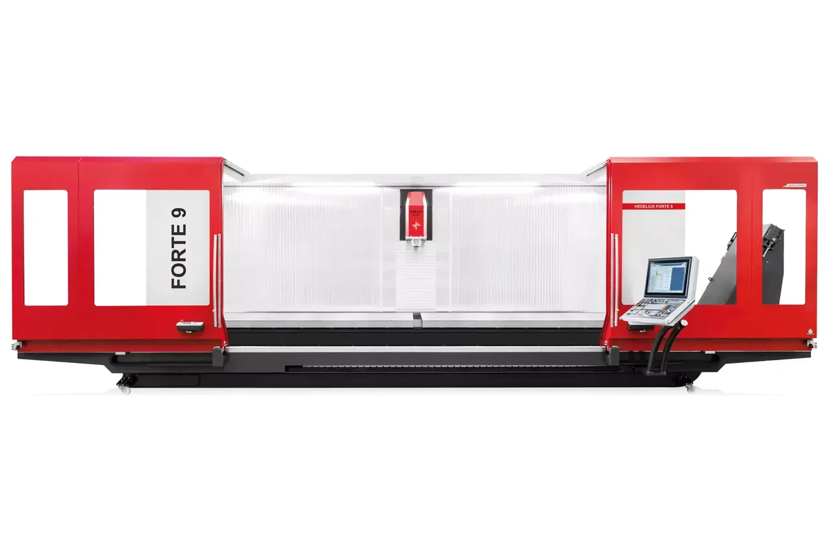 Hedelius FORTE 9-4600 3-axis travelling column machining centre