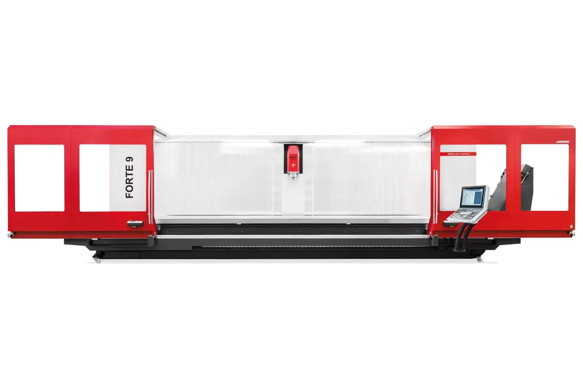 Hedelius FORTE 9-6200 3-axis travelling column machining centre
