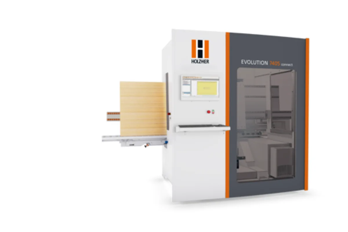 HOLZ-HER EVOLUTION 7405 Connect vertical CNC machining centre
