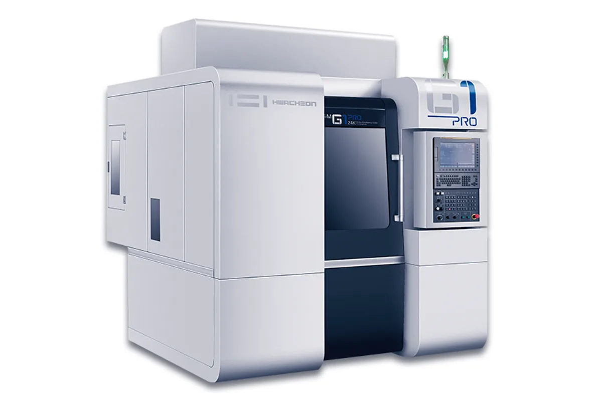 Hwacheon Hi-M G1 Pro graphite machining center