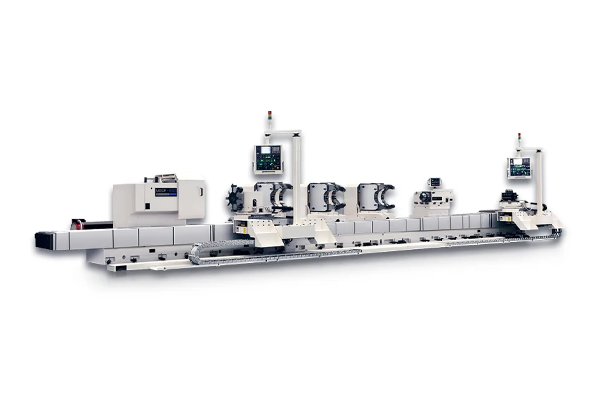 Hwacheon MEGA-R100 flat-bed CNC lathe