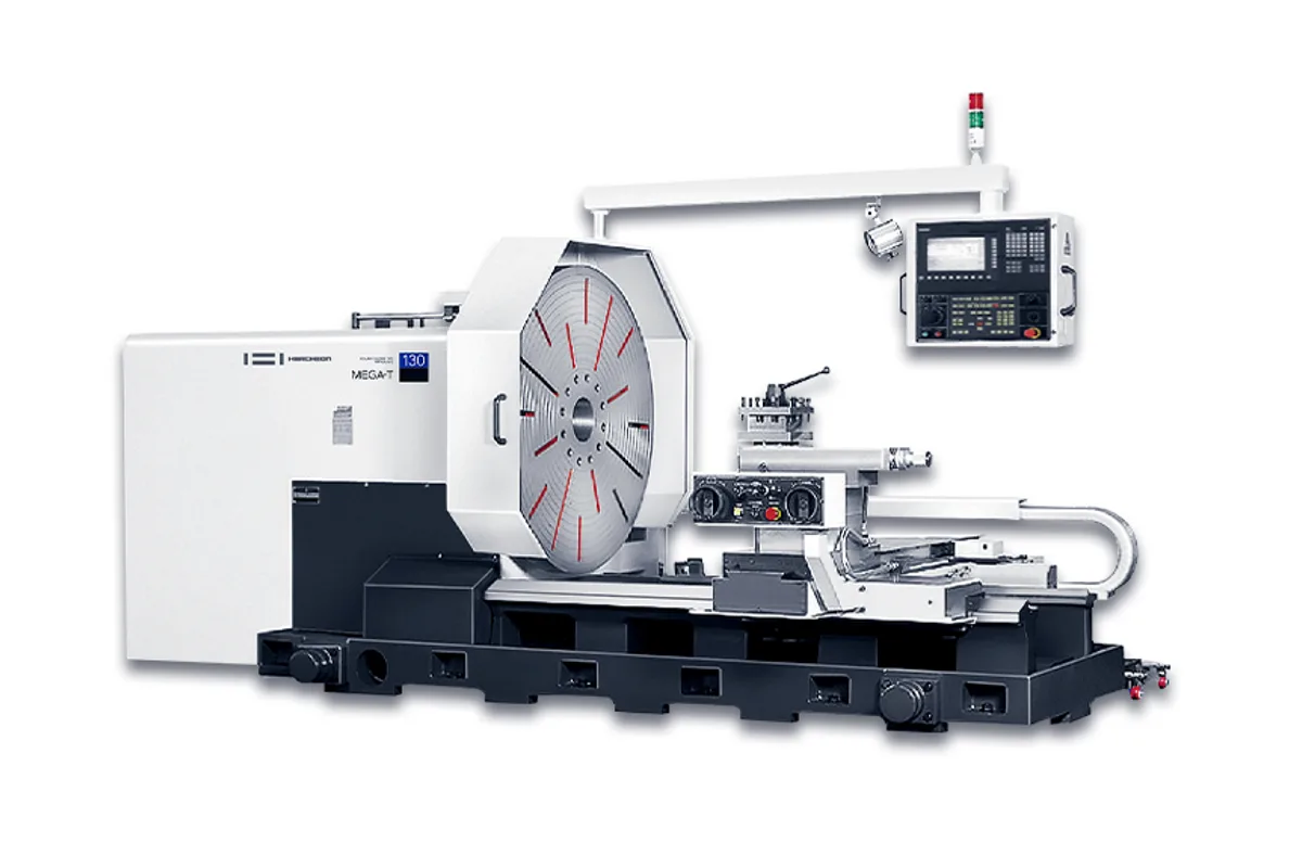 Hwacheon MEGA-T130 flat-bed CNC lathe