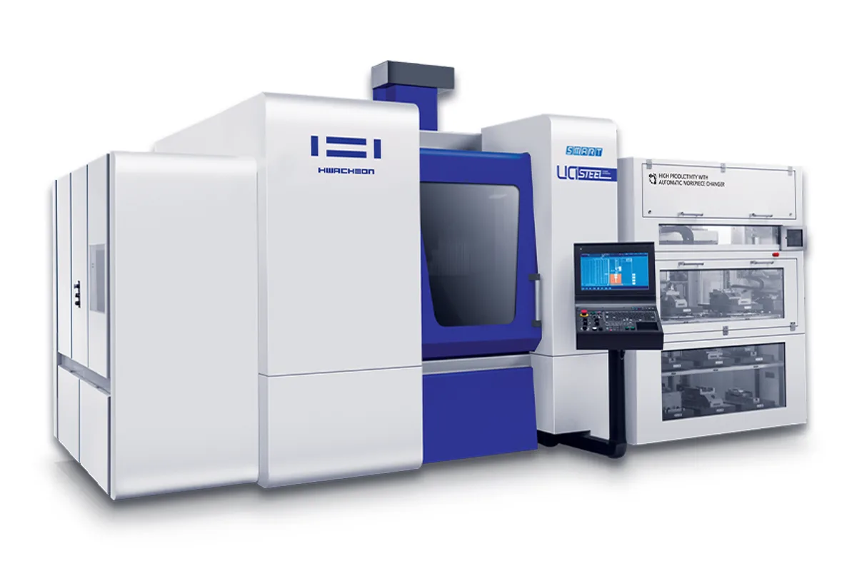 Hwacheon SMART Ua STEEL smart vertical machining center