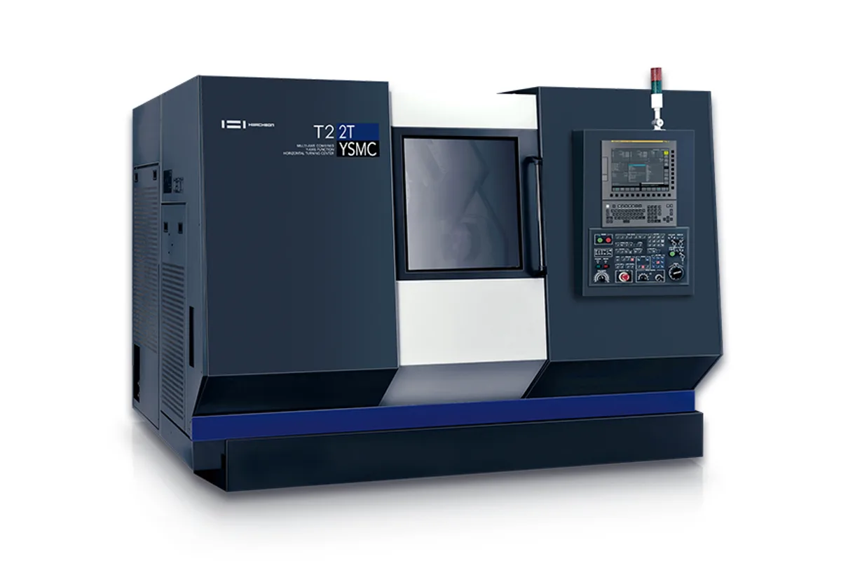 Hwacheon T2 twin-turret multitasking turning centre