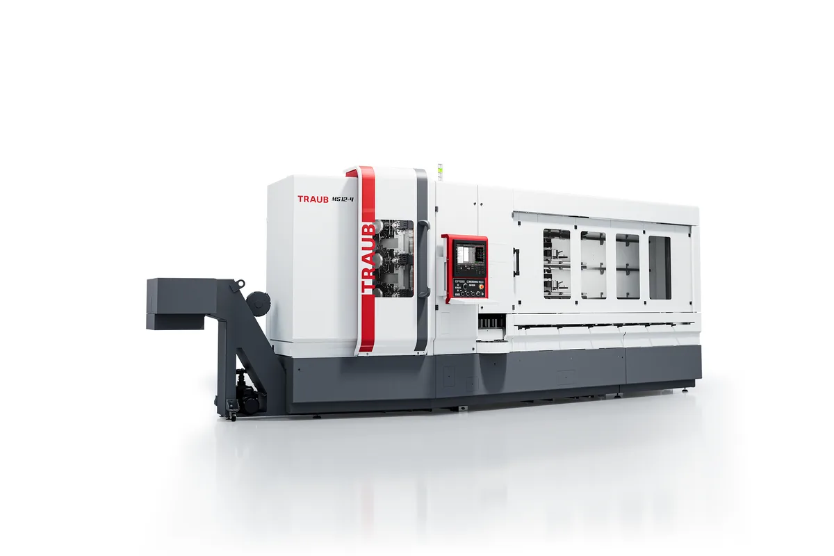 TRAUB MS12-4 multi-spindle sliding/fixed headstock lathe