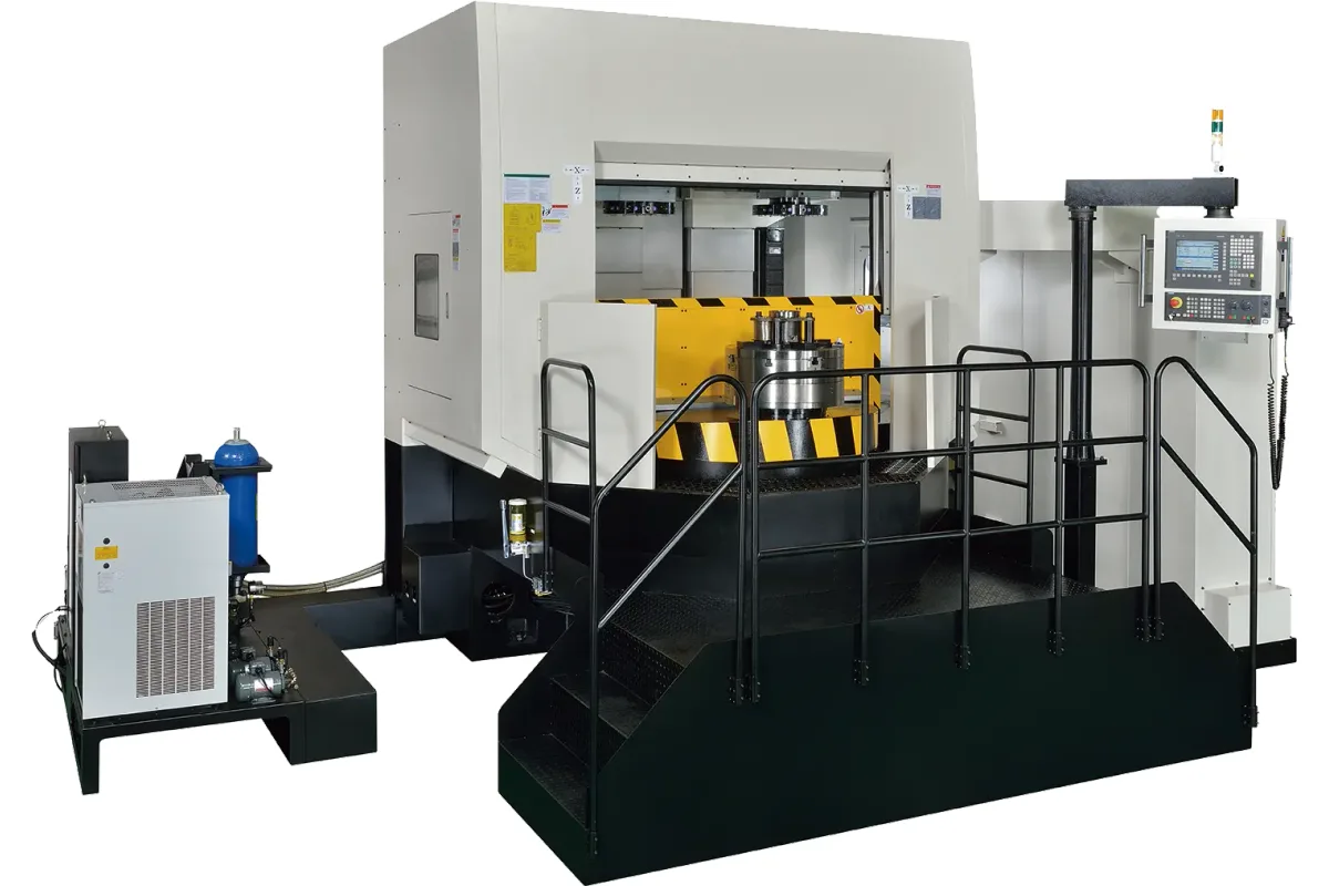 Johnford VTC-650 with automatic pallet changer
