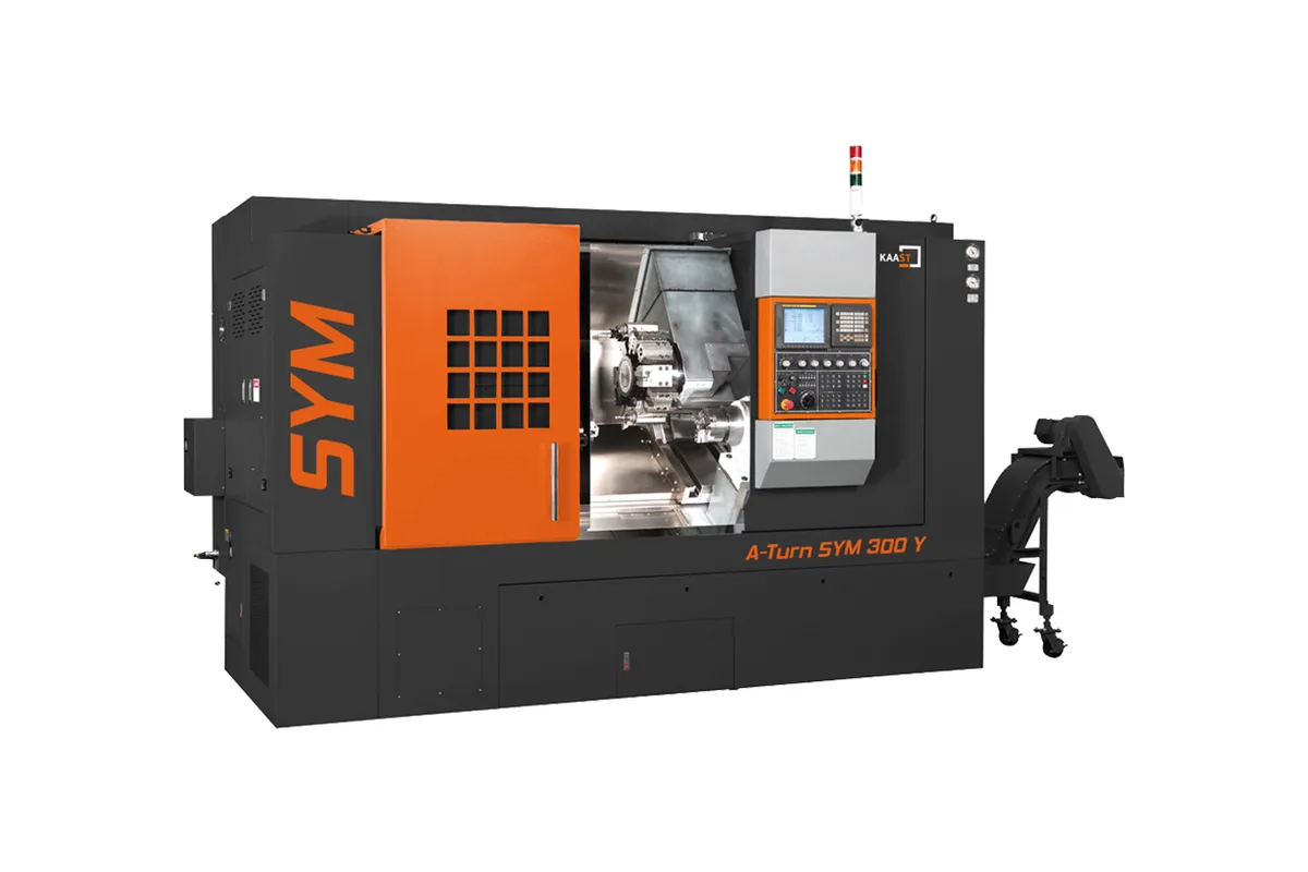 KAAST A-Turn SYM 300 Y CNC lathe with Y axis