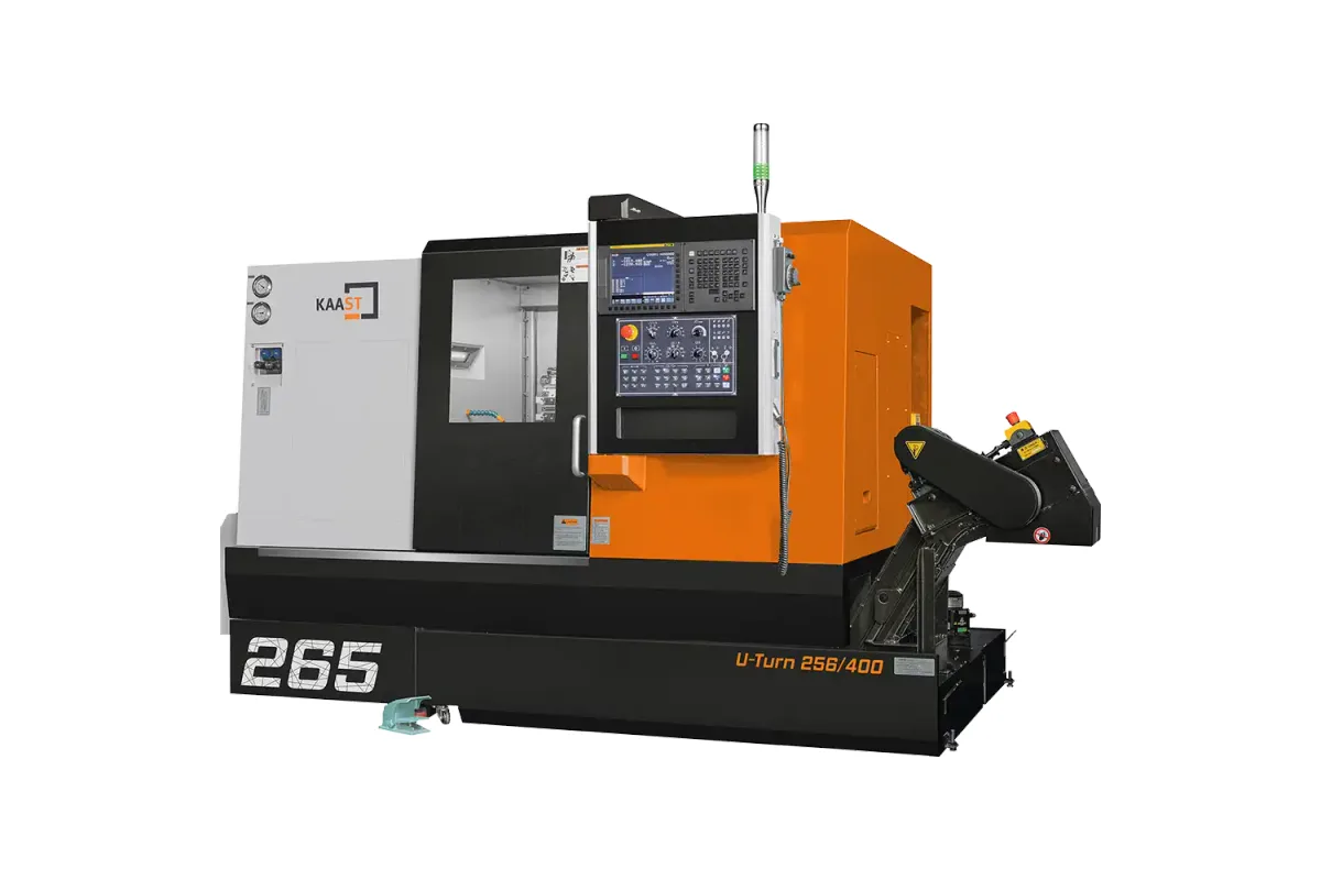 KAAST U-Turn 265/400 CNC slant-bed lathe