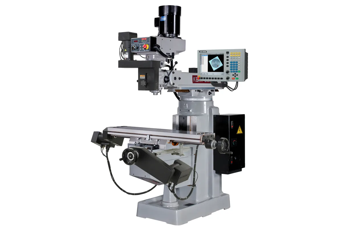 Kent CNC KTM-3VKF CNC knee mill with Acu-Rite MillPwr G2 control