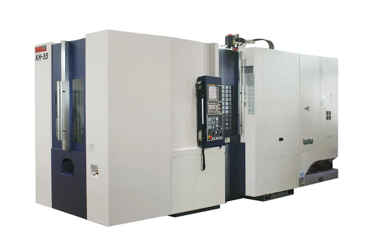 Kiwa KH-55 50-taper horizontal machining center