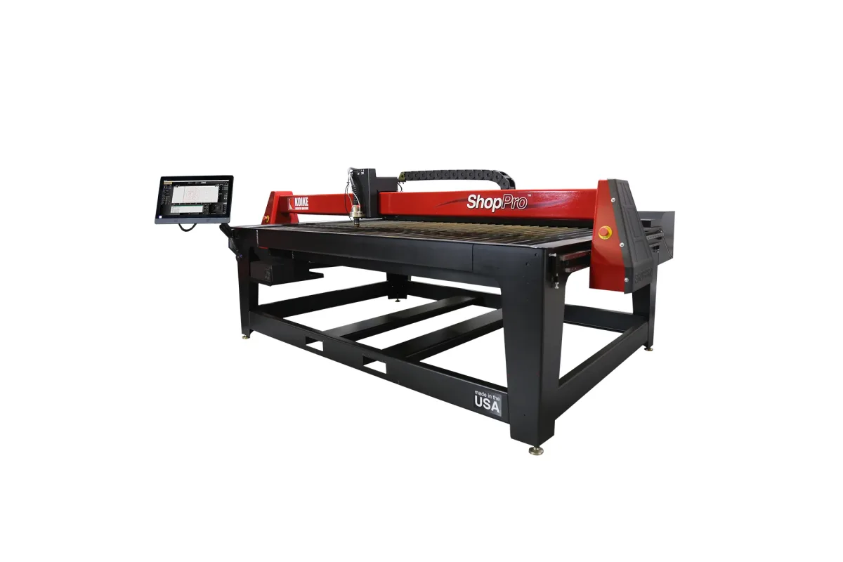 Koike Aronson ShopPro CNC plasma cutting table