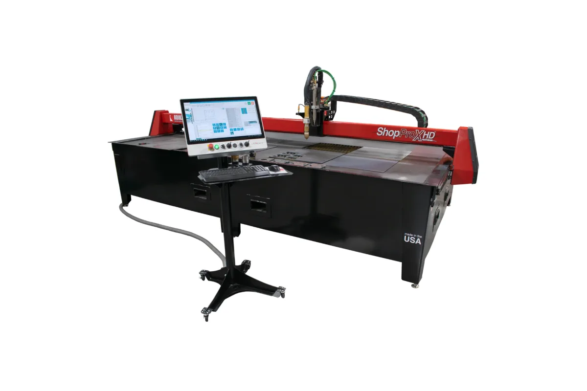 Koike Aronson ShopProXHD Katana CNC plasma cutting table