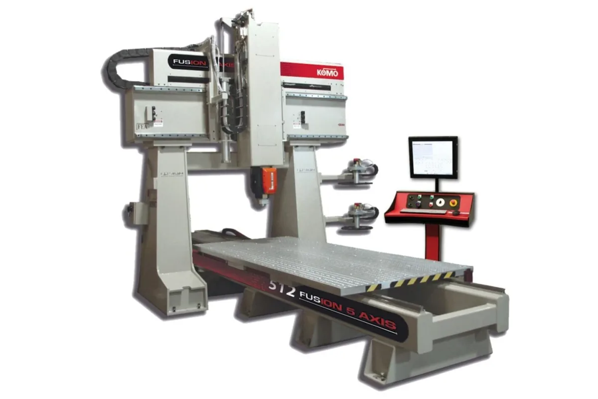 Komo Fusion 5-Axis 512 five-axis CNC router
