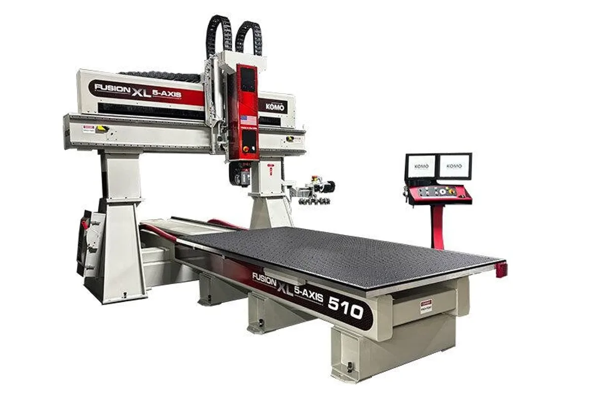 Komo Fusion XL 5-Axis 510 five-axis CNC router