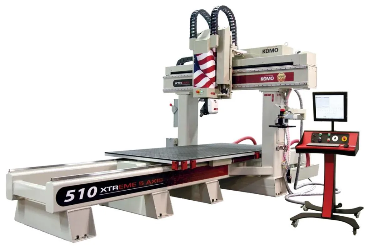 Komo Xtreme 5-Axis 510 five-axis CNC router