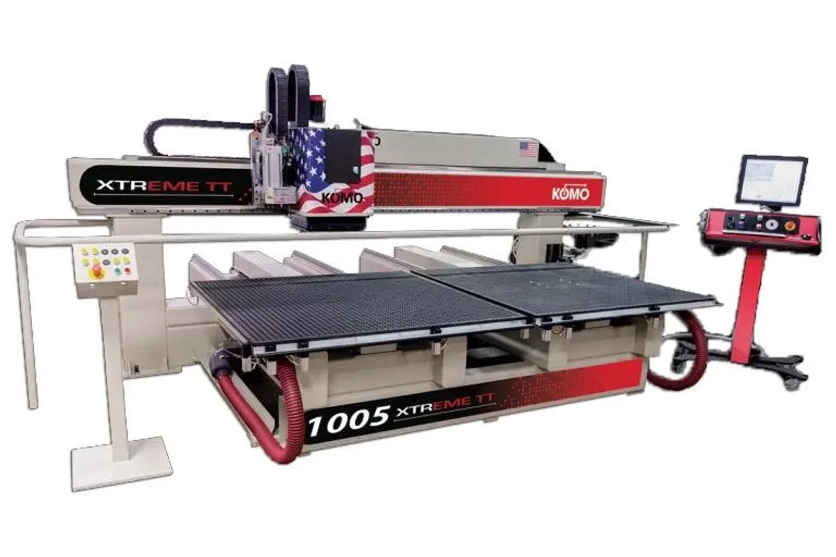 Komo Xtreme Twin Table 1005 twin-table CNC router