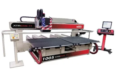 Komo Xtreme Twin Table CNC machine