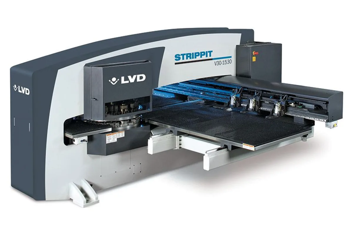 LVD Strippit V-30 1250 machine