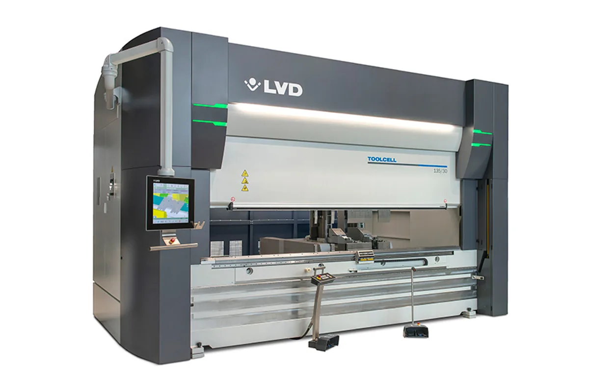 LVD ToolCell series press brake with automatic tool changer