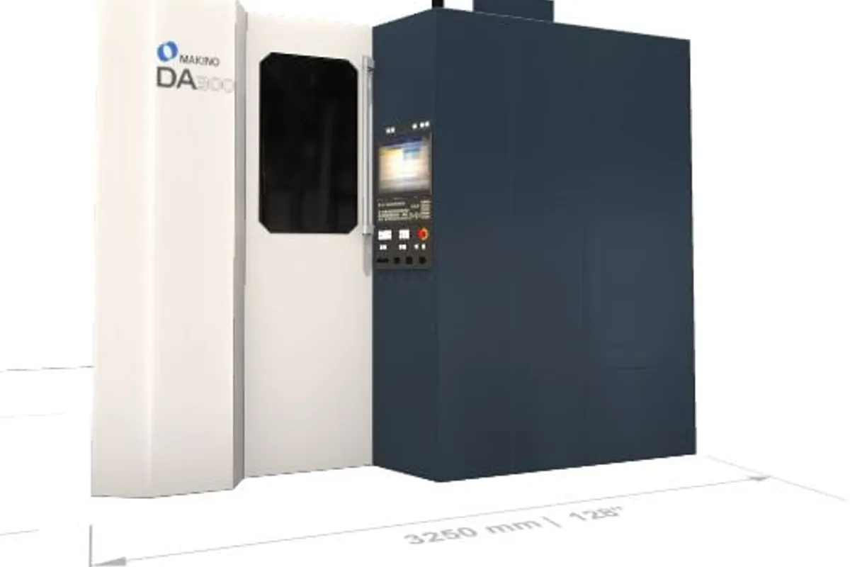 Makino DA300 5-axis machining centers
