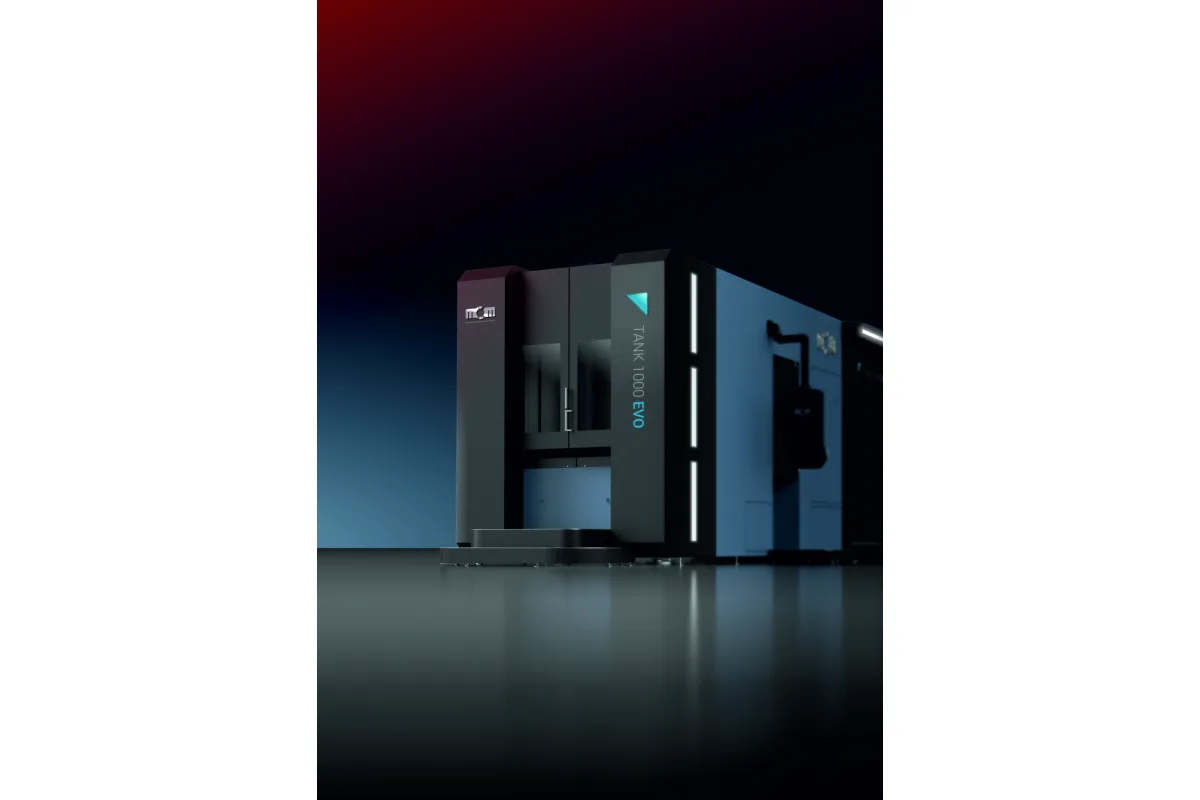 MCM TANK 1000 EVO 5-axis horizontal machining center