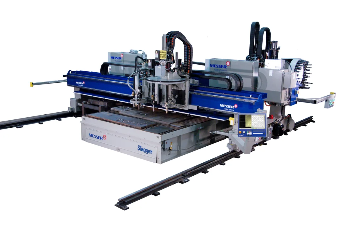 Messer TMC4500 DB dual box-beam gantry cutting machine