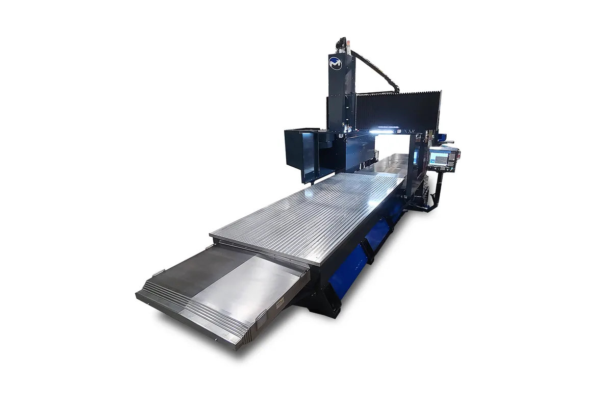 Milltronics BR6150IL #40-taper bridge mill