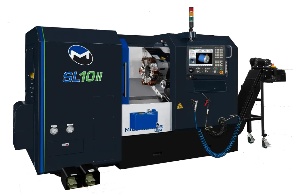 Milltronics SL10-II slant-bed CNC turning center