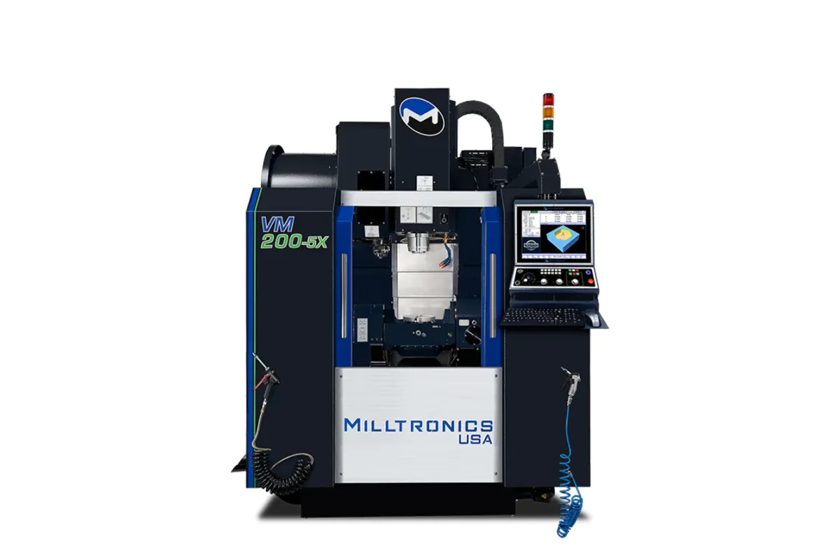 Milltronics VM200-5X 5-axis vertical machining center