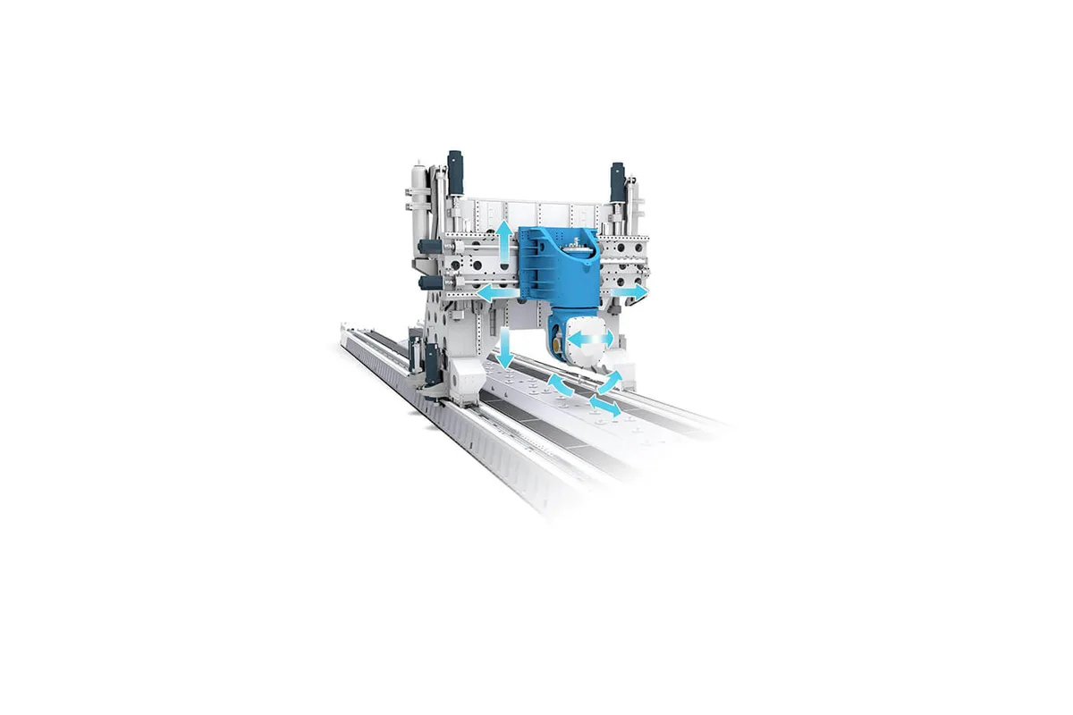 Modig RigiMill MG moving-gantry machining center