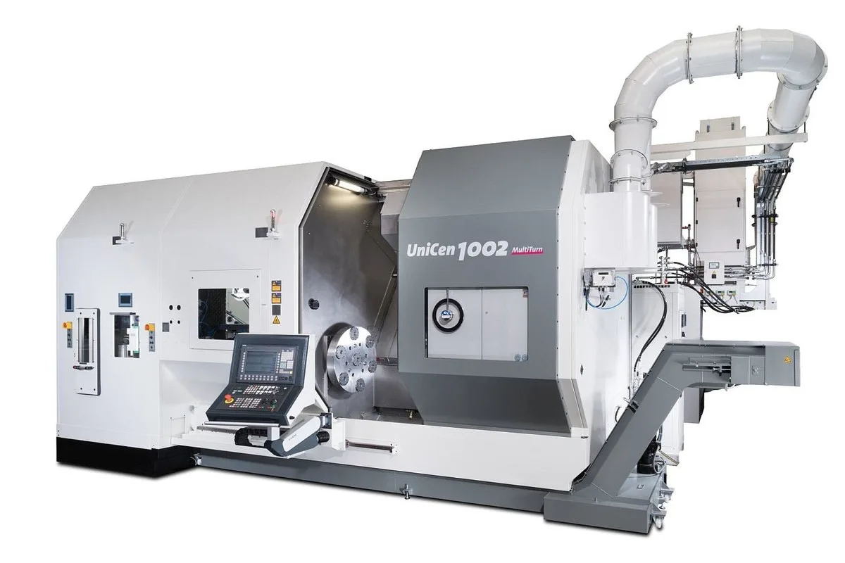 Monforts UniCen turn-mill centre (machine in the picture is badged UniCen 1002)