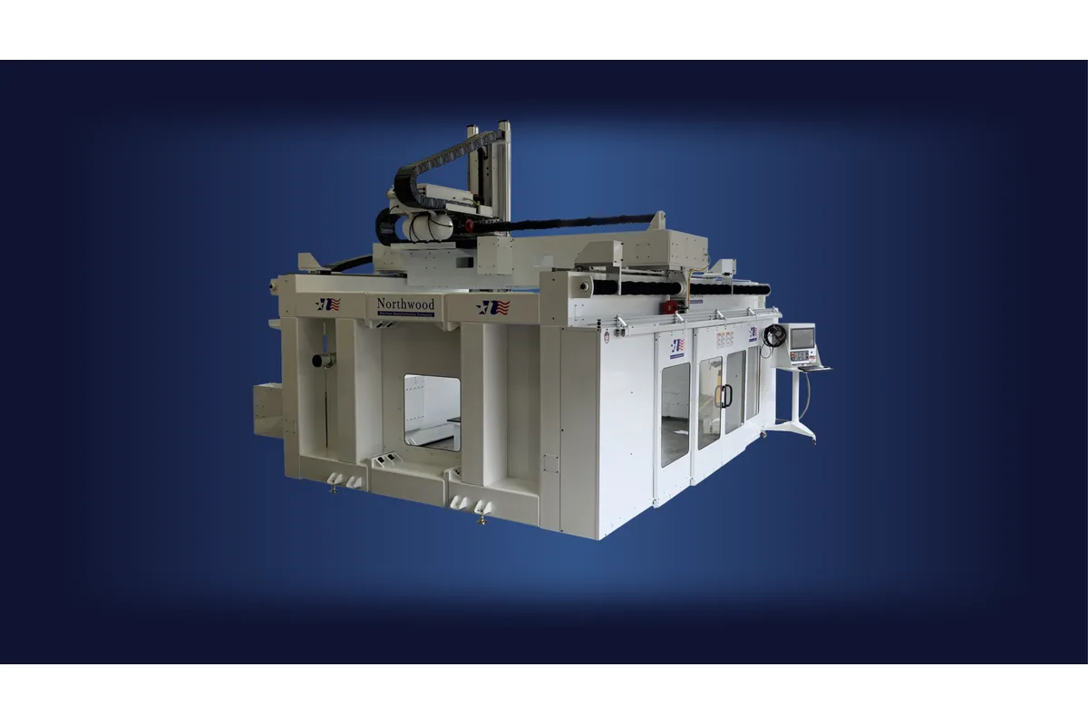 Northwood Iron Horse Compact 5 enclosed five-axis traveling gantry