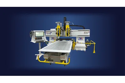 Northwood Iron Horse Roller Hold Down CNC machine