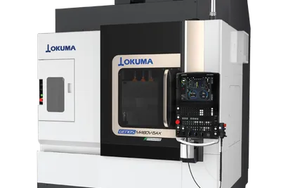 Okuma GENOS M460V-5AX CNC machine